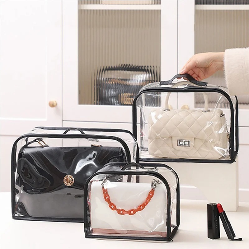 Luxury Bags Lv - Luxury Bag Dust Cover, Transparent Tote