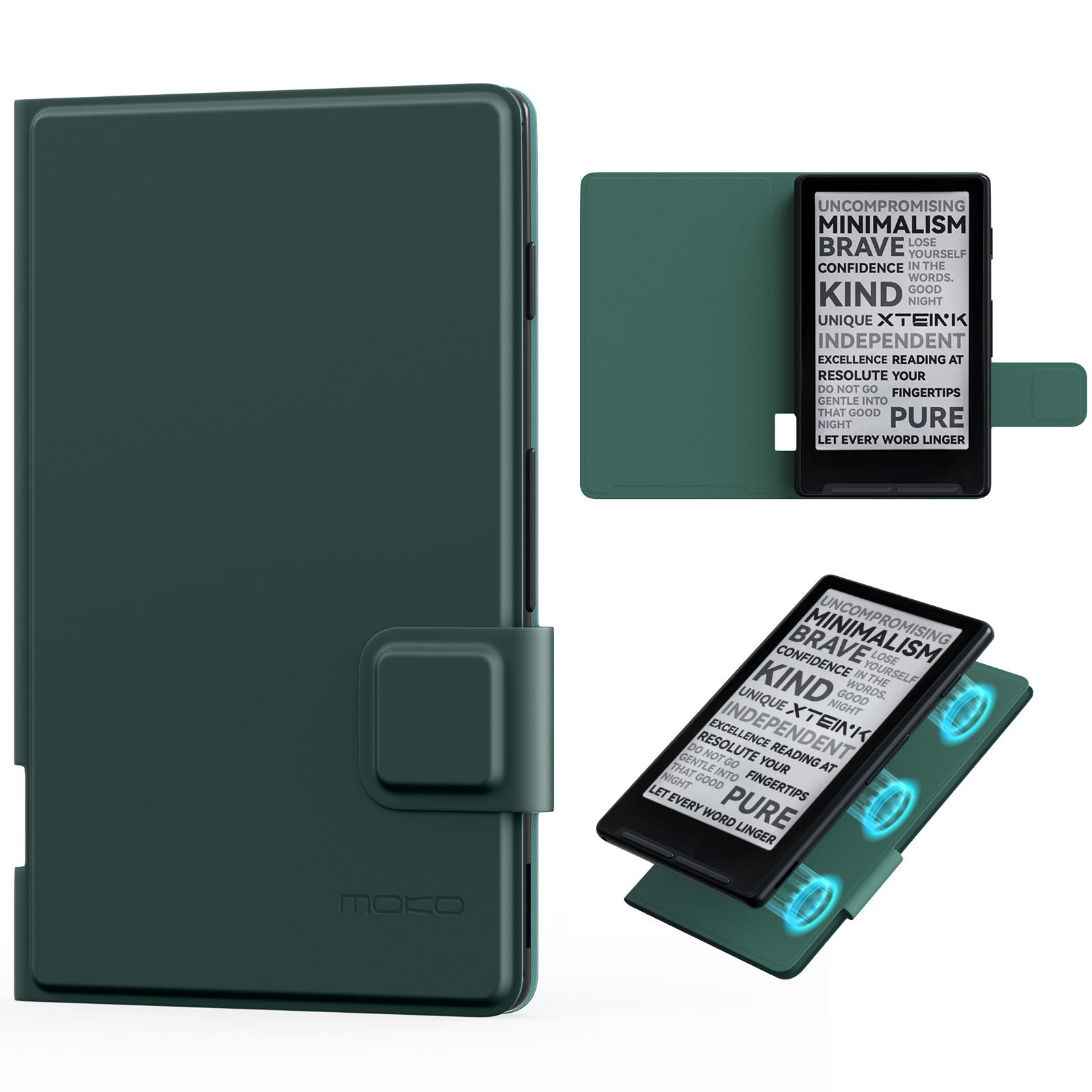 Briefcase Leather Slim - MoKo Magnetic Case for XTEINK X4