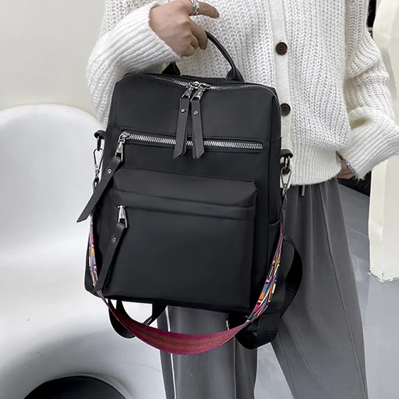 Women Oxford Backpack with Rib - Luxury Bags Women Brands incelemesi ve fiyatı