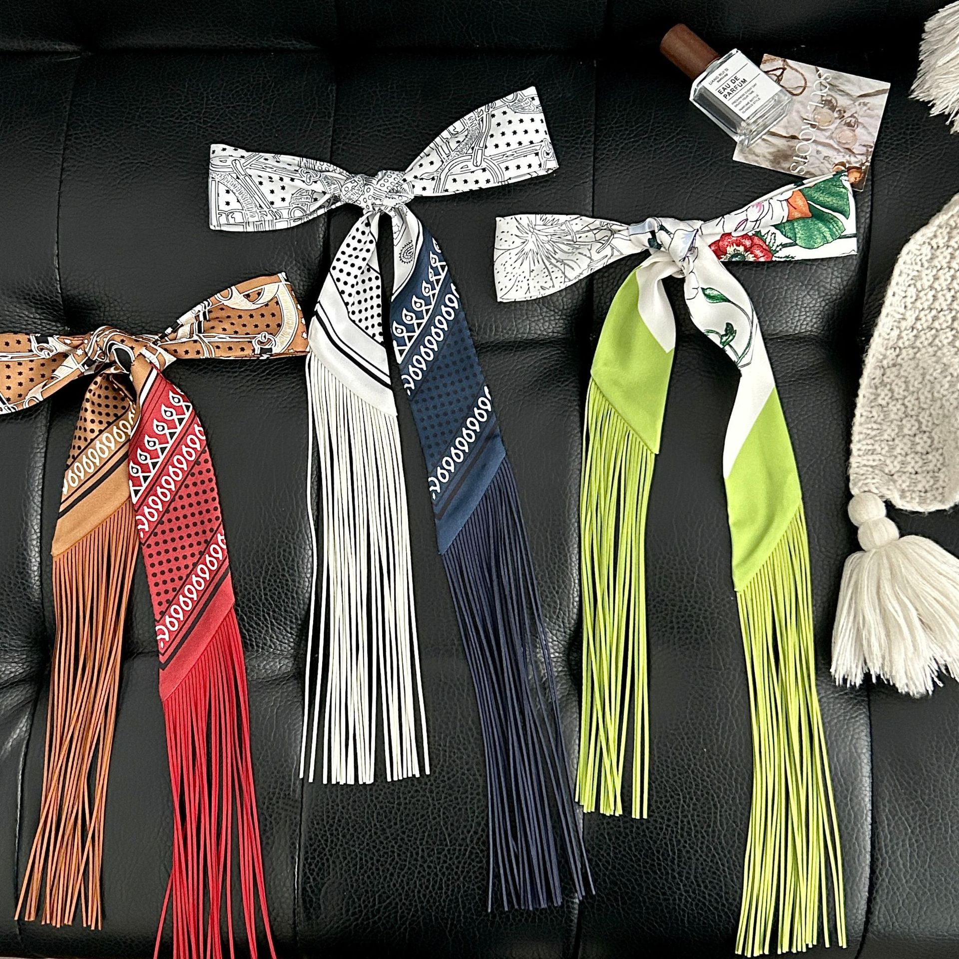 Luxury Tassel Skinny Scarf for - Luxury Bags Online incelemesi ve fiyatı