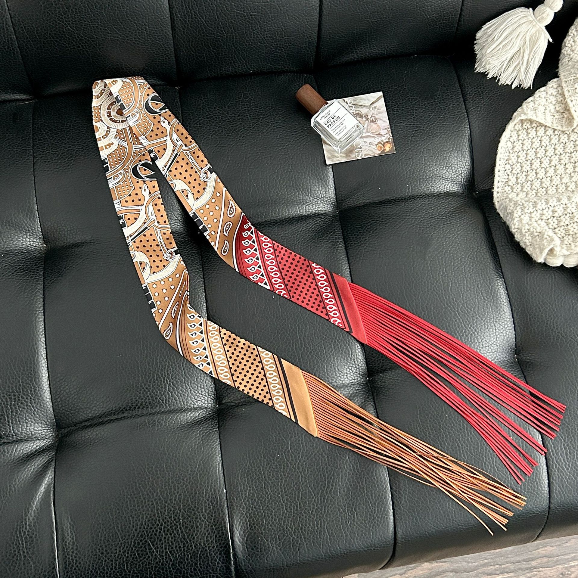 Luxury Tassel Skinny Scarf for - Luxury Bags Online incelemesi ve fiyatı