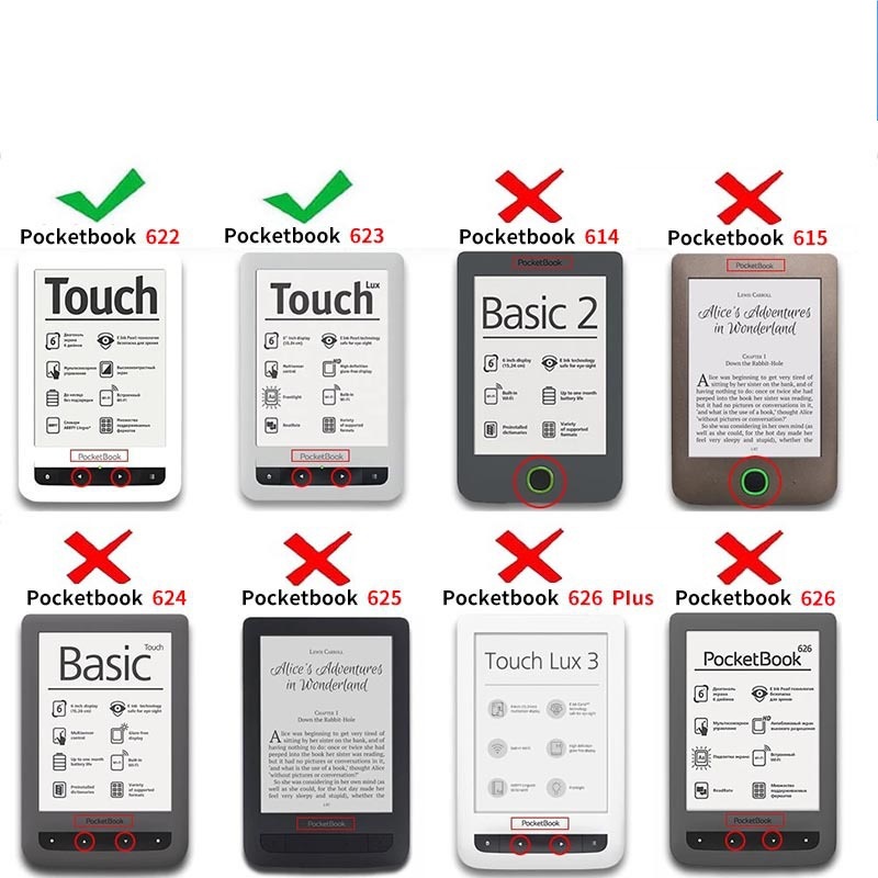 Compatible with Pocketbook 622 - Briefcase Leather Slim incelemesi ve fiyatı