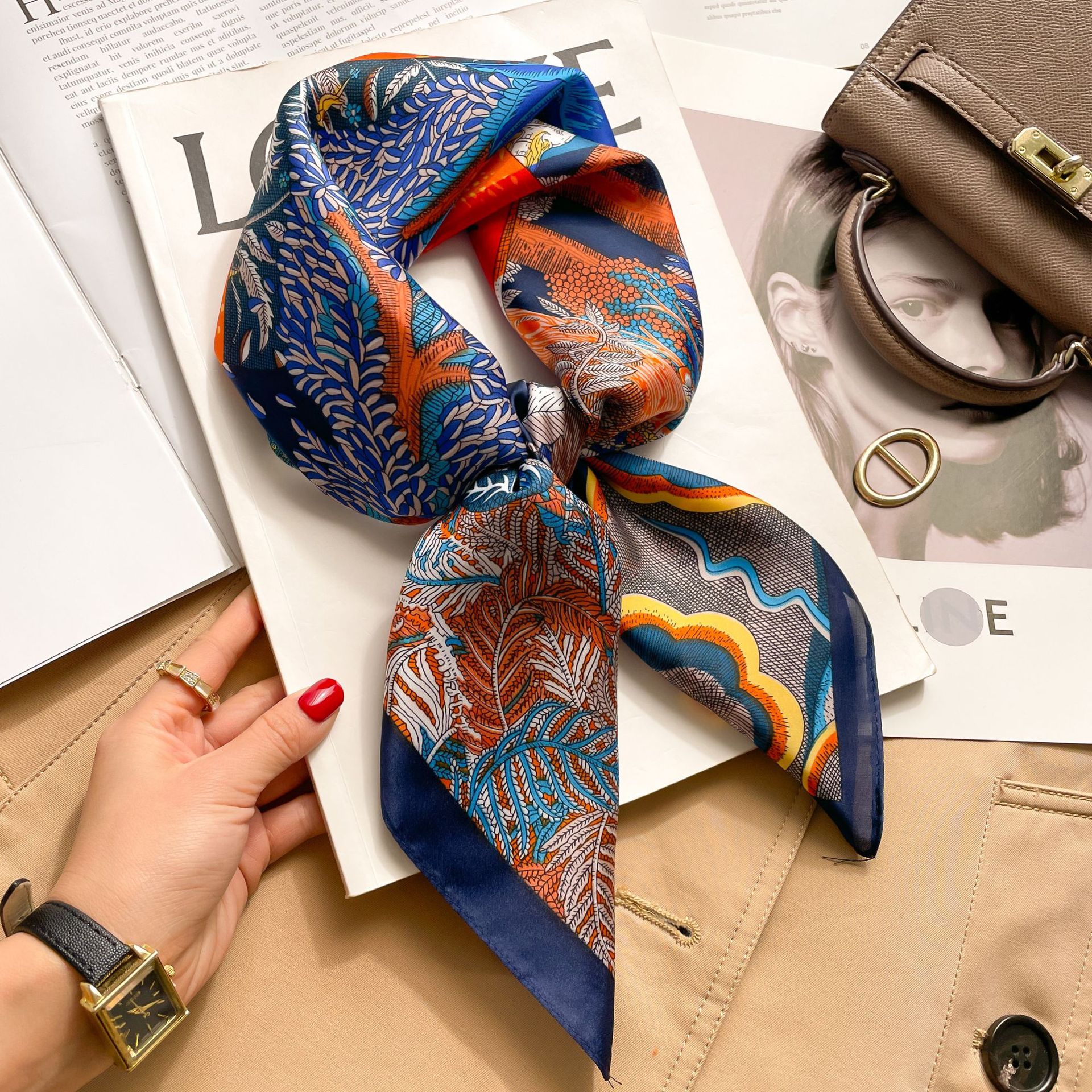 Silk Square Scarf Women Luxury - Luxury Bags Online incelemesi ve fiyatı