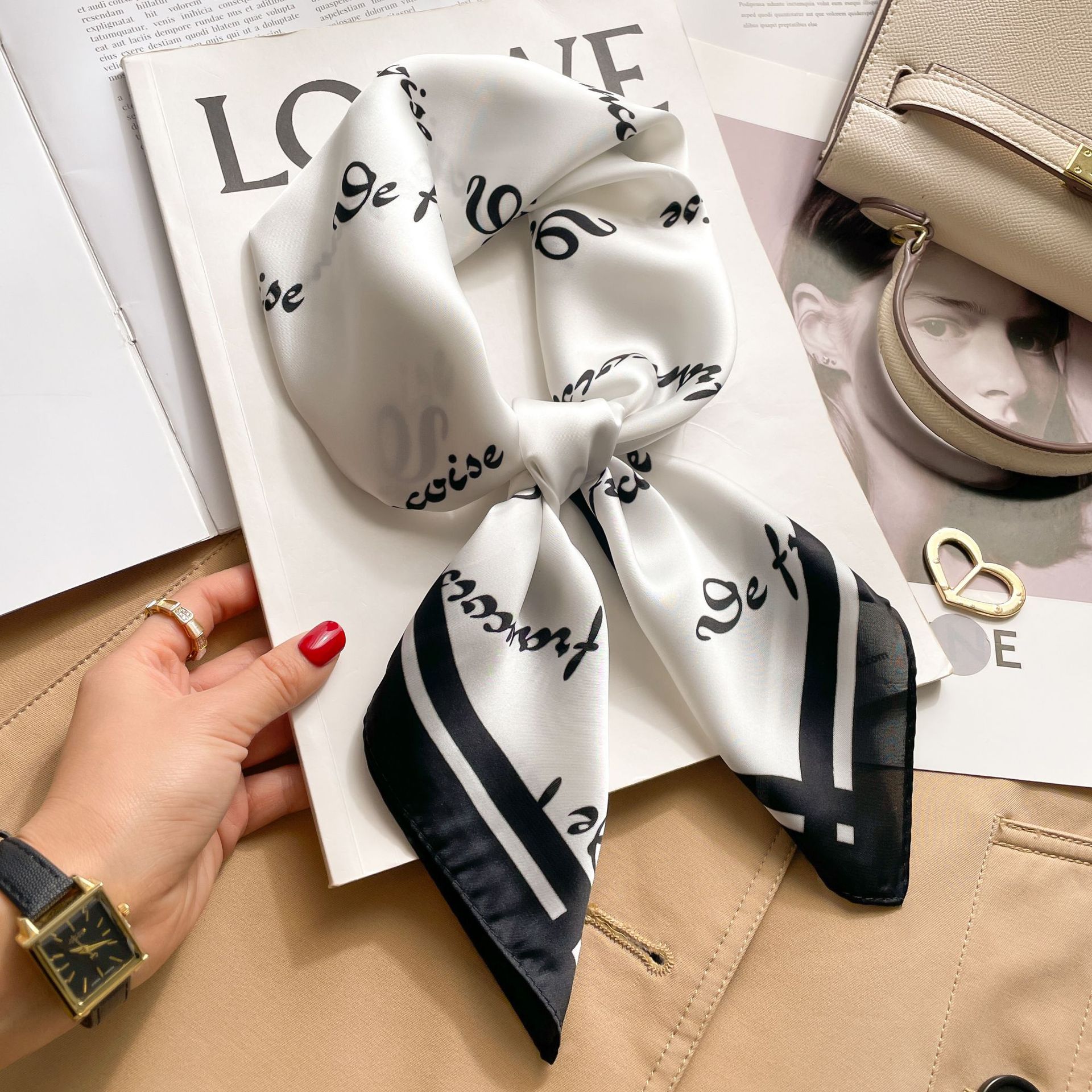 Silk Square Scarf Women Luxury - Luxury Bags Online incelemesi ve fiyatı
