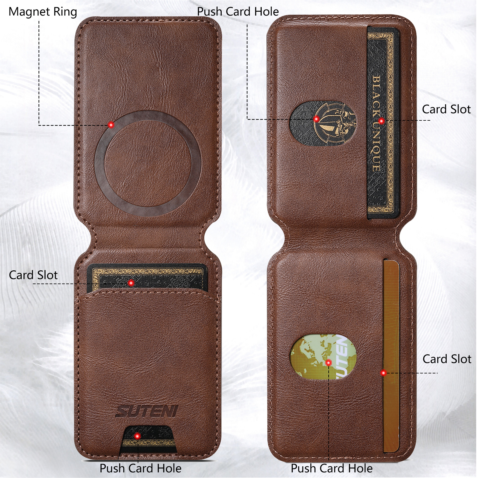 SUTENI Luxury Faux Leather Mob - Luxury Bags Storage incelemesi ve fiyatı