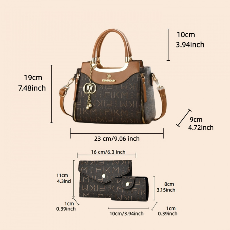 3-piece set of light luxury hi - Luxury Bags In incelemesi ve fiyatı