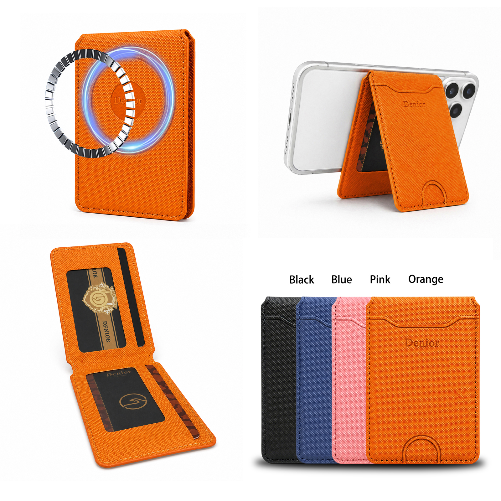 Mobile Phone Wallet Stand Magn - Luxury Bags Storage incelemesi ve fiyatı