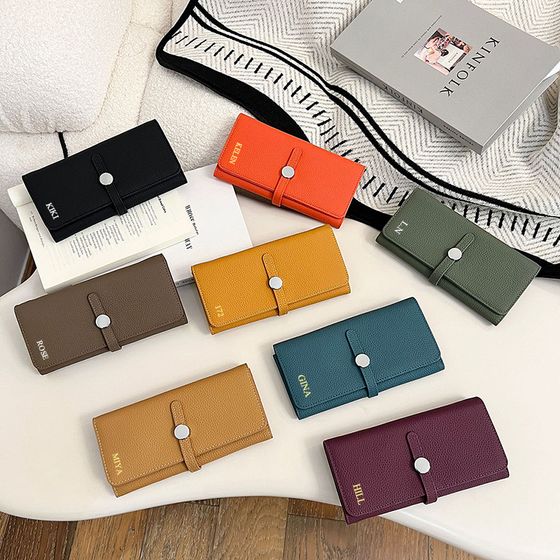 Woamn Luxury Cowhide Long Wall - Luxury Bags Photos incelemesi ve fiyatı