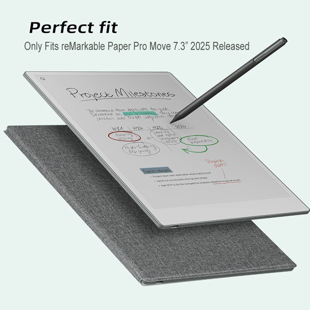 Case for reMarkable Paper Pro  - Briefcase Leather Slim incelemesi ve fiyatı