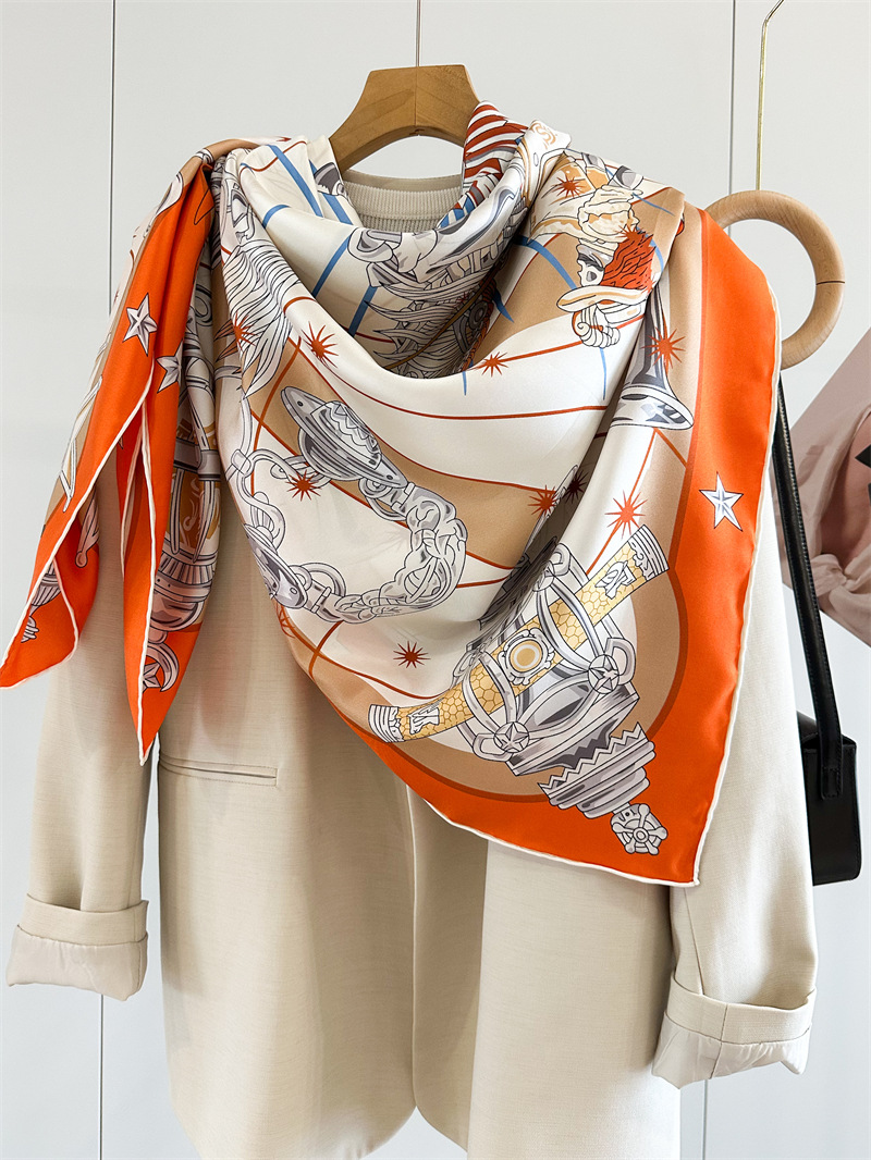 Luxury Brand Scarf Large Silk  - Luxury Bags Online incelemesi ve fiyatı