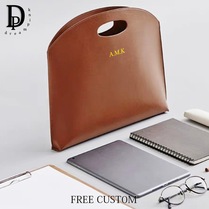 Luxury Design Custom Initials  - Briefcase Leather Slim incelemesi ve fiyatı