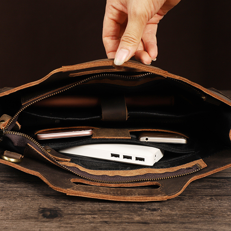 Newsbirds Thick Leather Black  - Briefcase Leather Slim incelemesi ve fiyatı