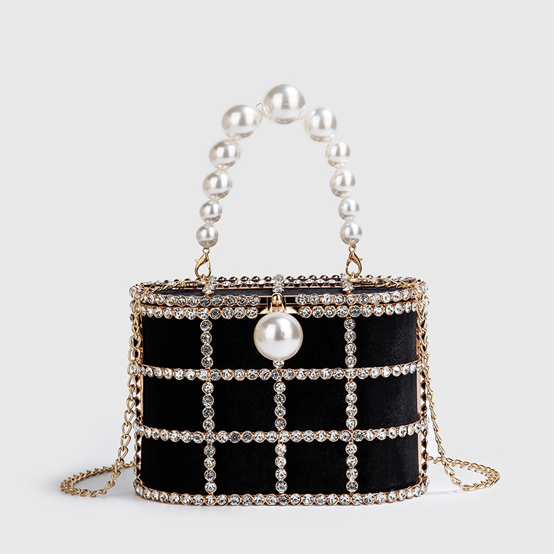 Luxury Diamond Metal Bucket Pe - Luxury Bags Storage incelemesi ve fiyatı
