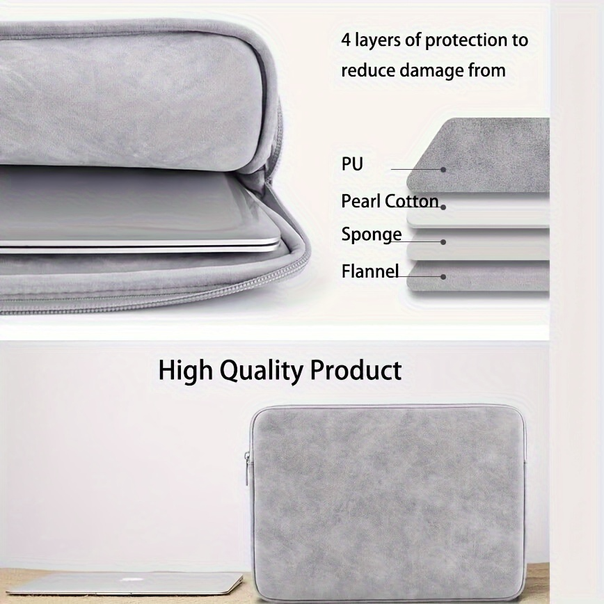 11 13 14 15 Inch Laptop PU Lea - Briefcase Leather Slim incelemesi ve fiyatı