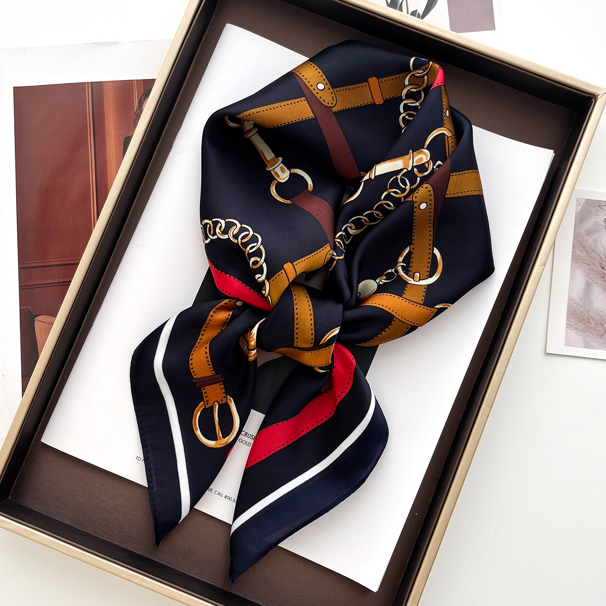 Luxury 70*70cm Square Scarf fo - Luxury Bags Online incelemesi ve fiyatı