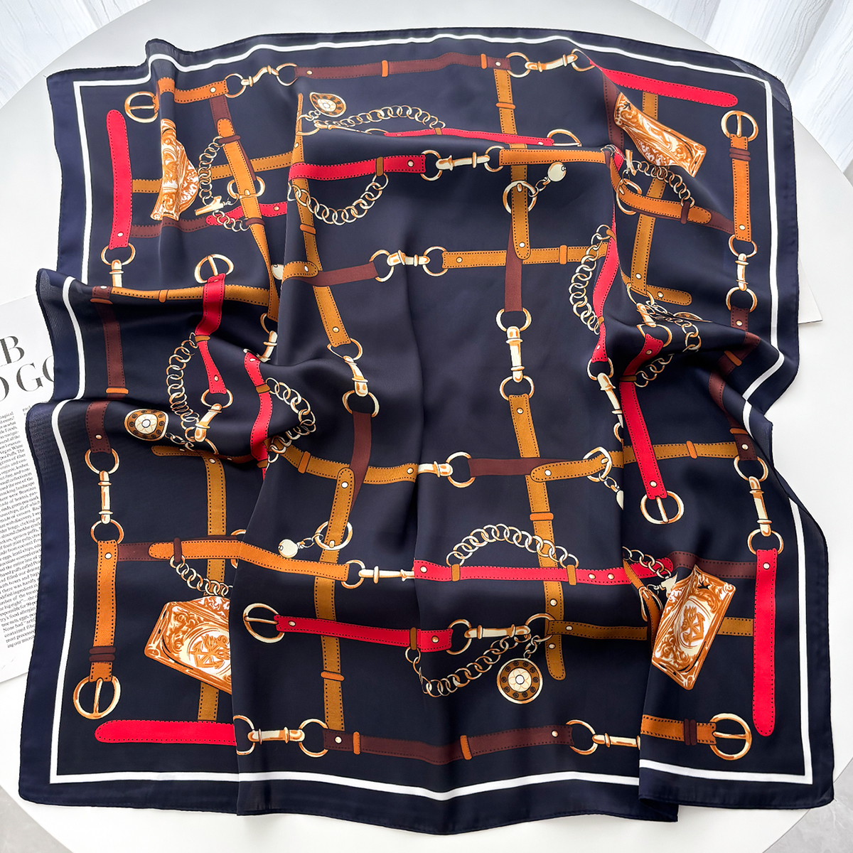 Luxury 70*70cm Square Scarf fo - Luxury Bags Online incelemesi ve fiyatı