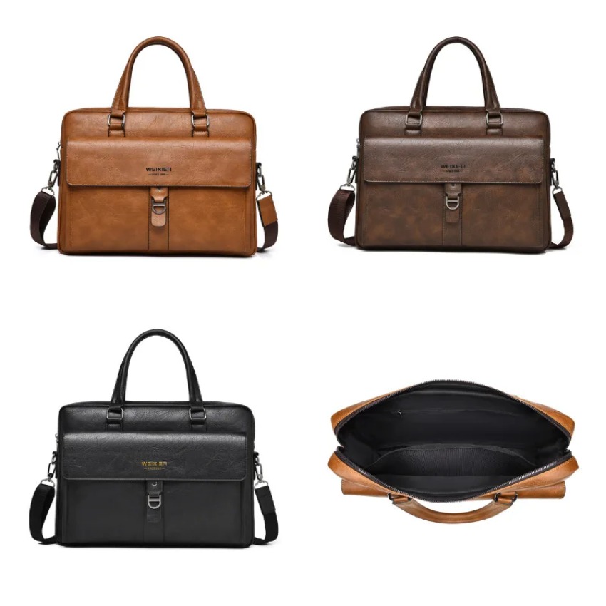Brand new men's handbag retro  - Luxury Bags Laptop incelemesi ve fiyatı