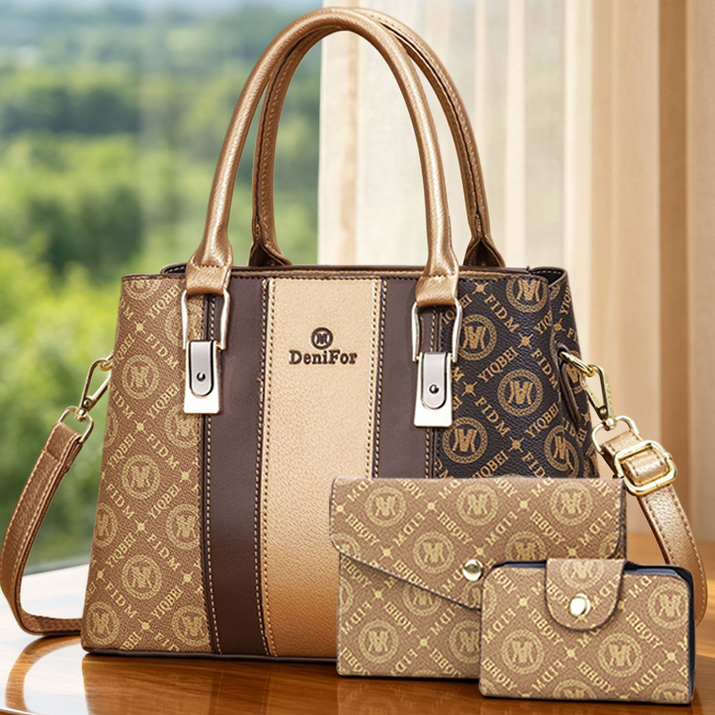 3-piece set of women's handbag - Luxury Bags In incelemesi ve fiyatı