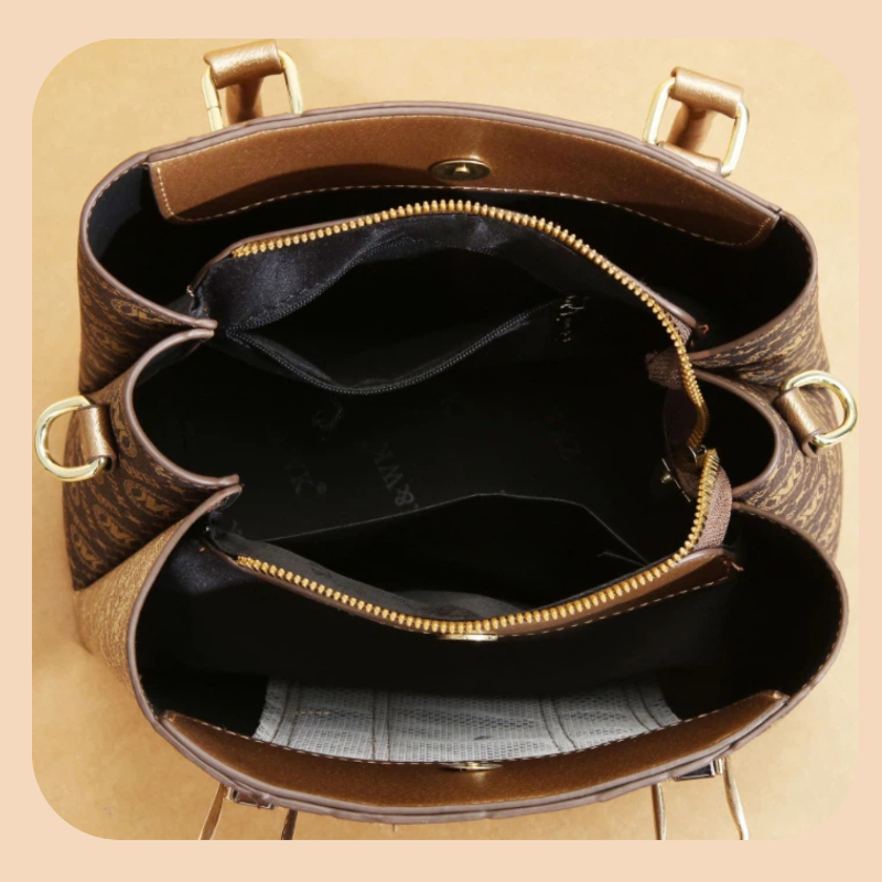 3-piece set of women's handbag - Luxury Bags In incelemesi ve fiyatı