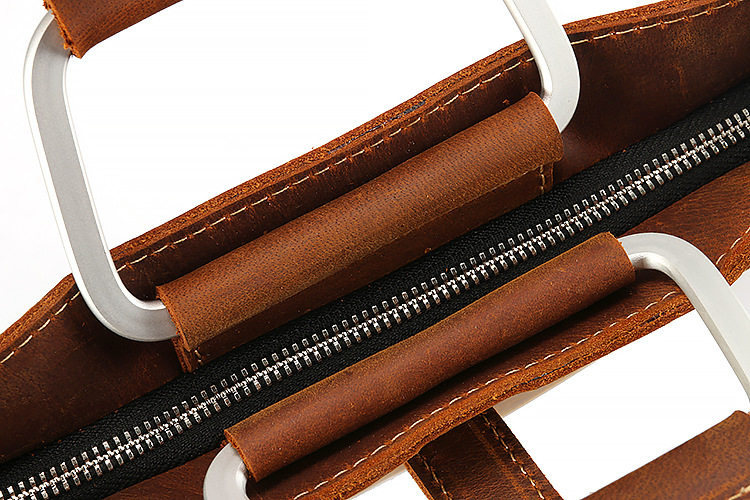 Men's Top Grain Crazy Horse Le - Briefcase Leather Slim incelemesi ve fiyatı