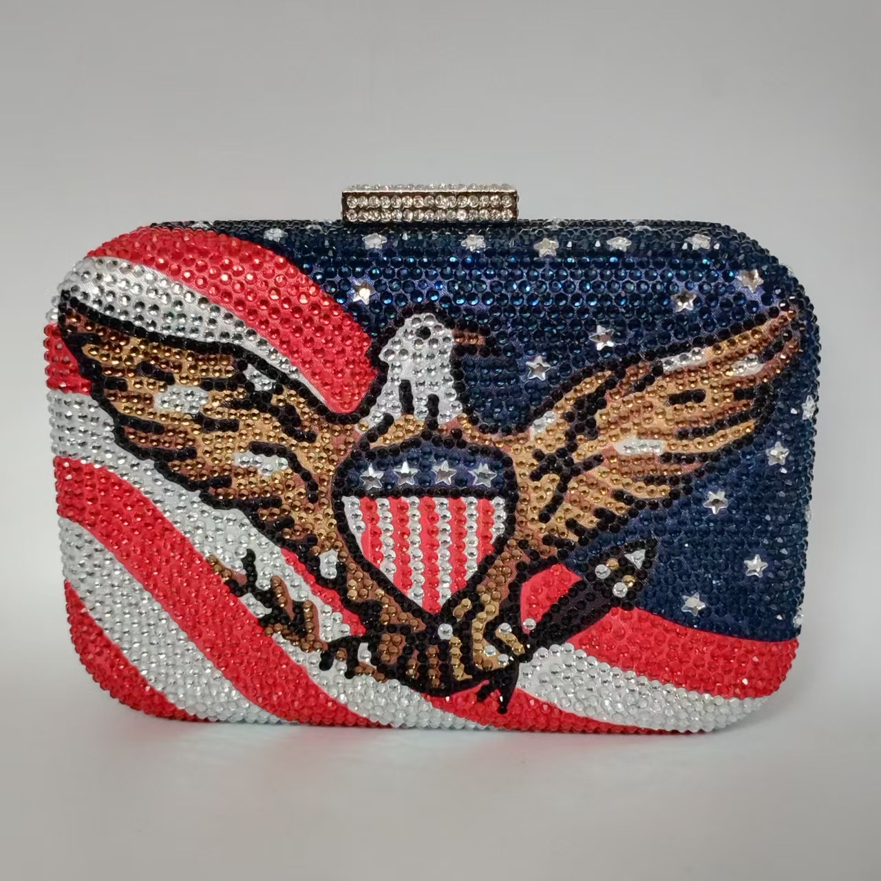 USA Flag Eagle Emblem Full Rhi - Luxury Bags In Usa incelemesi ve fiyatı