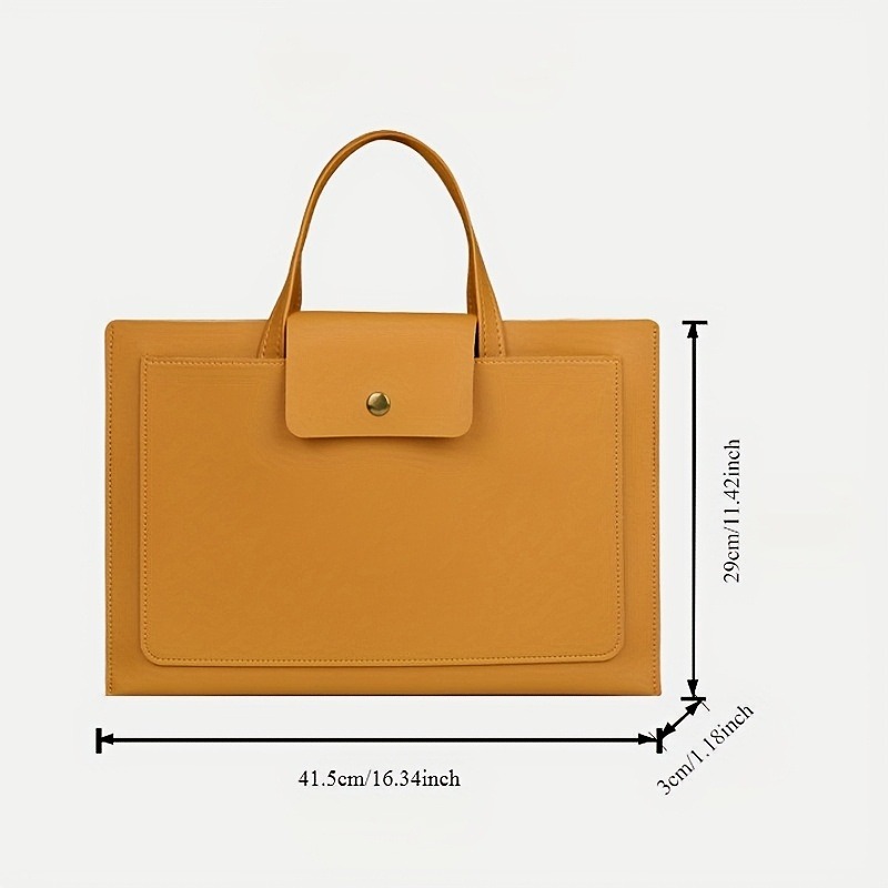 1pcs Waterproof PU Leather Lap - Briefcase Leather Slim incelemesi ve fiyatı