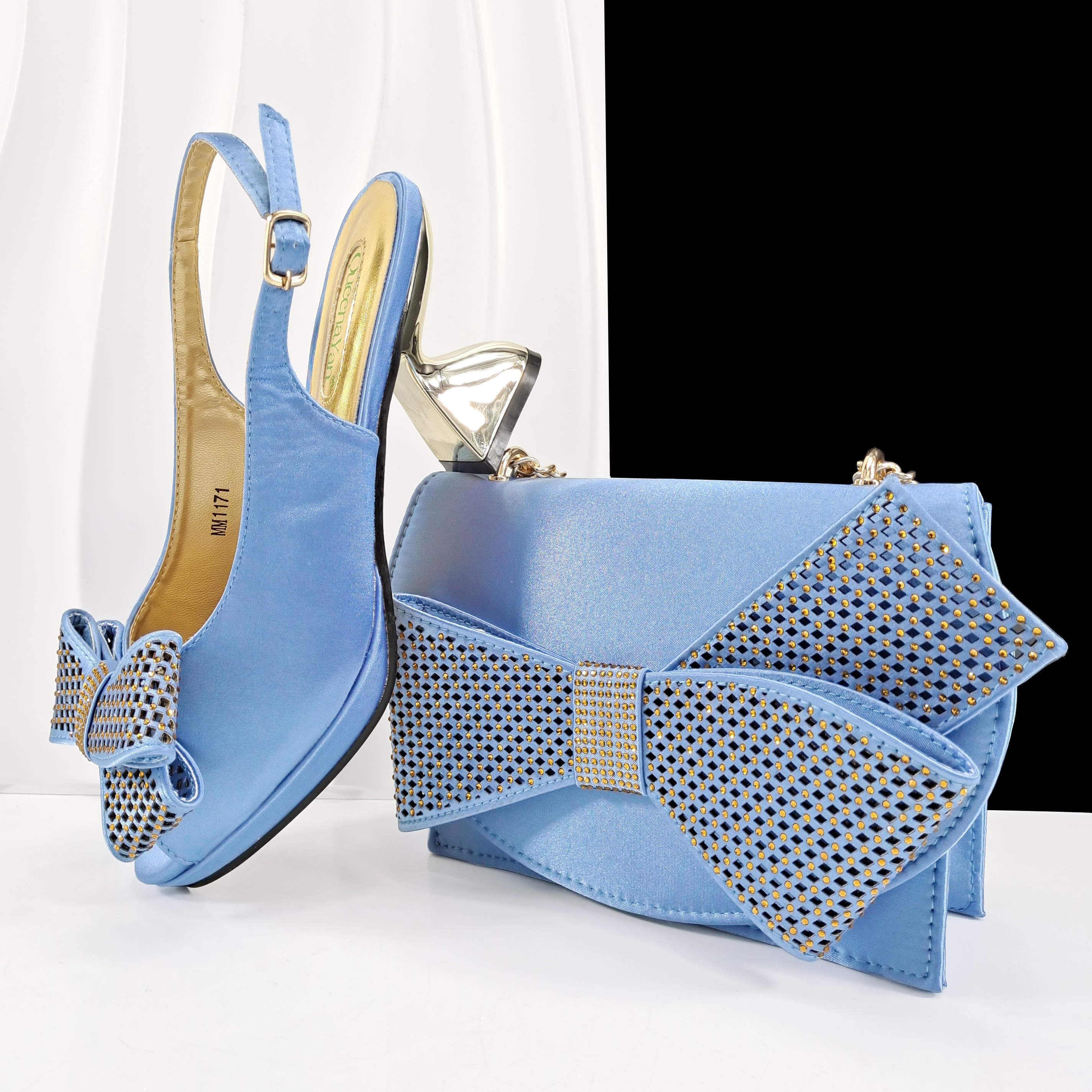 Queena Yan Sky Blue Color Peep - Luxury Bags For Women incelemesi ve fiyatı