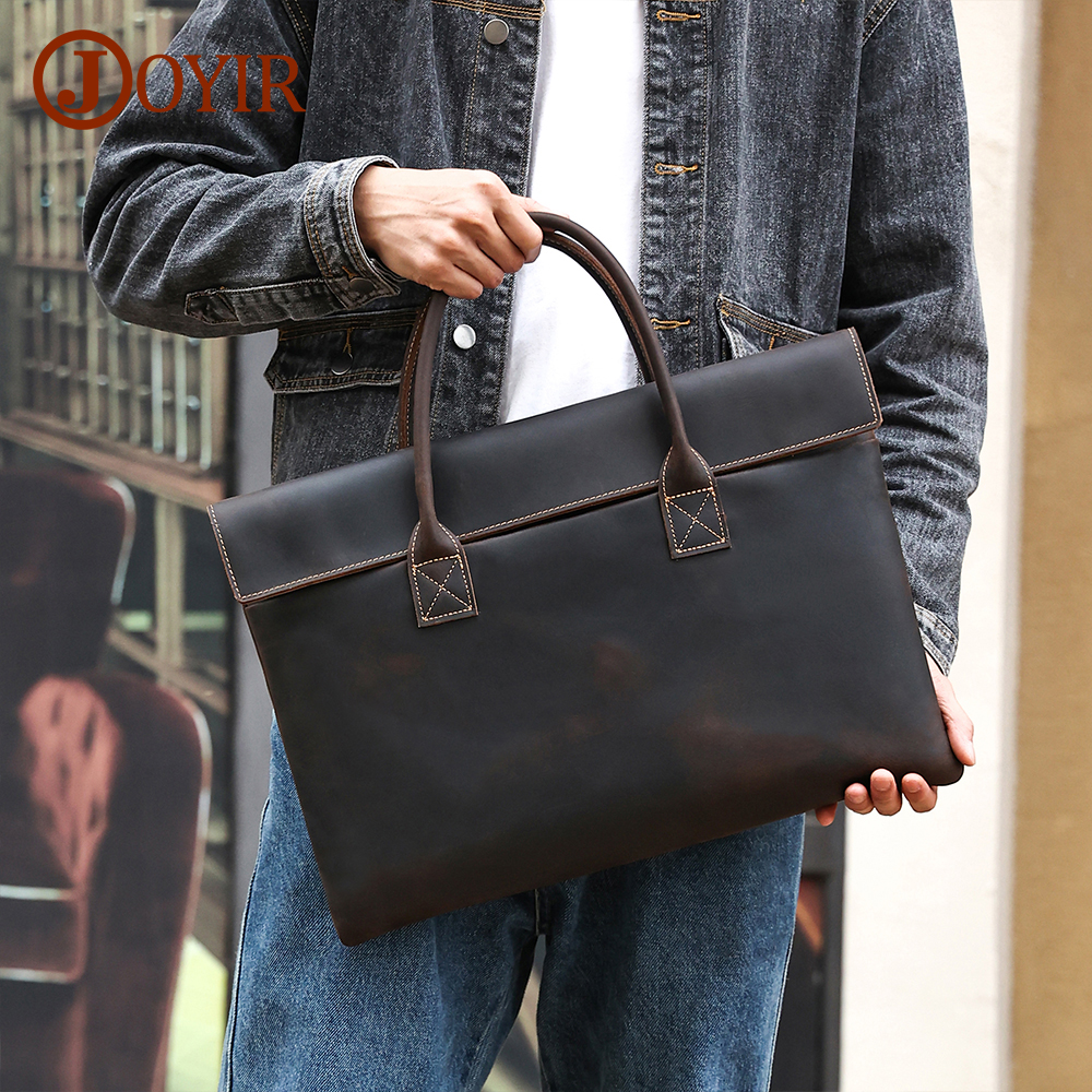 JOYIR Genuine Leather Vintage  - Briefcase Leather Slim incelemesi ve fiyatı