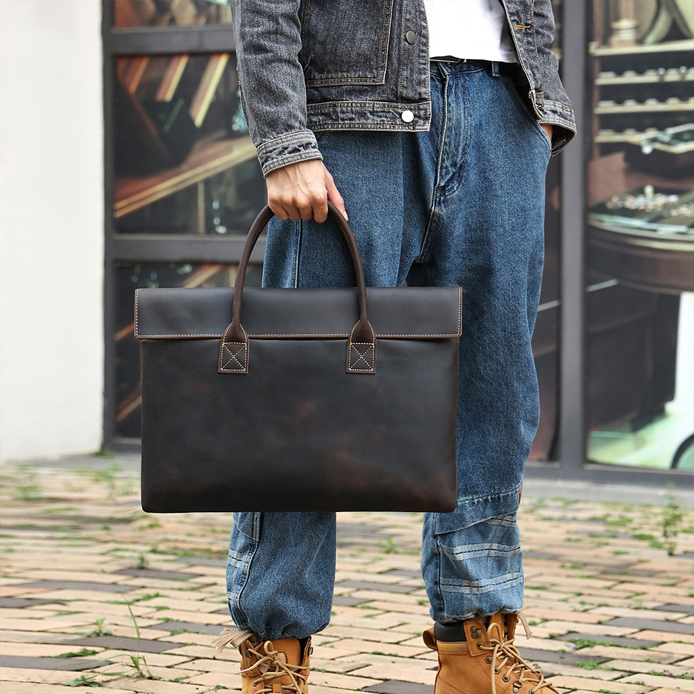 JOYIR Genuine Leather Vintage  - Briefcase Leather Slim incelemesi ve fiyatı