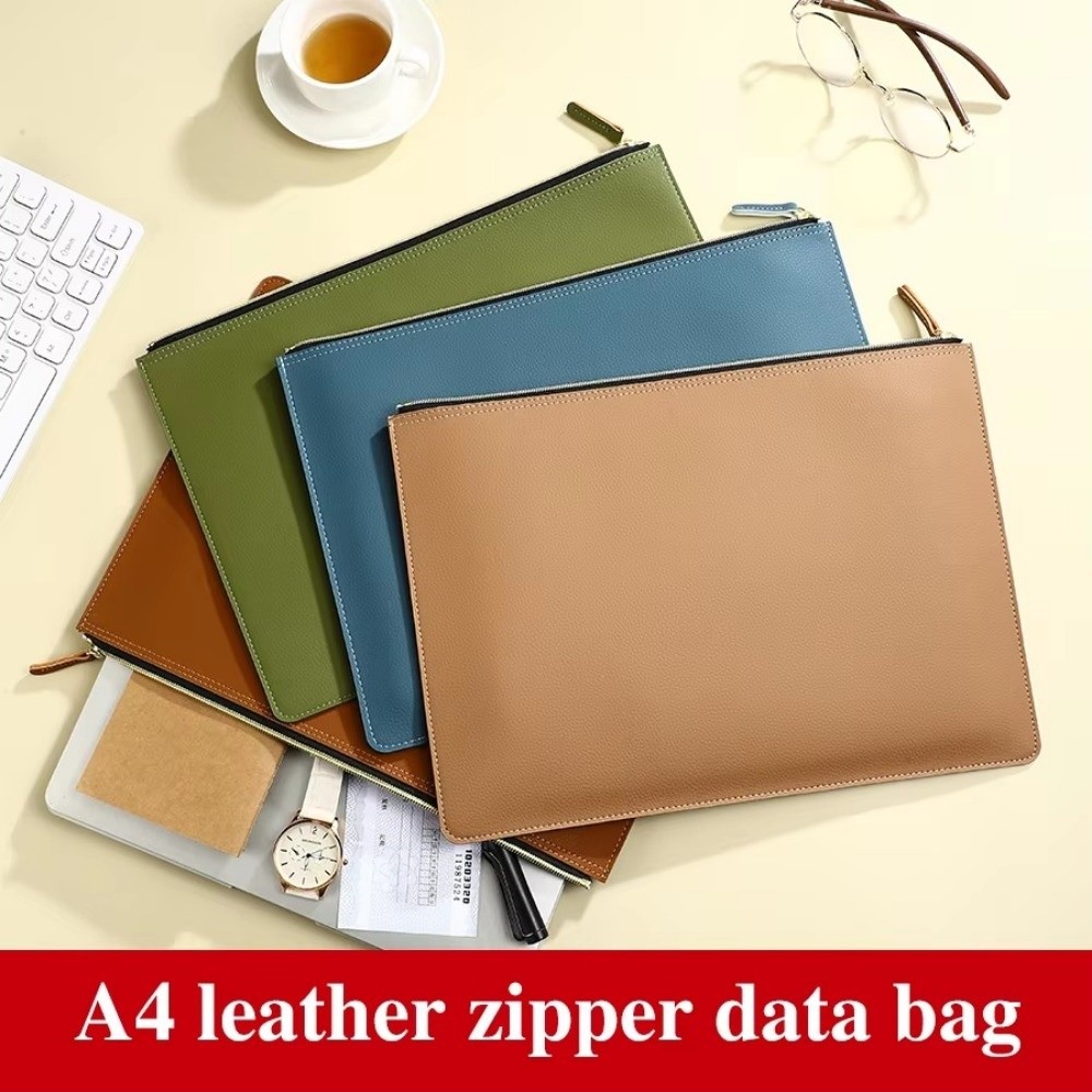 A4 Business Briefcase with Zip - Briefcase Leather Slim incelemesi ve fiyatı