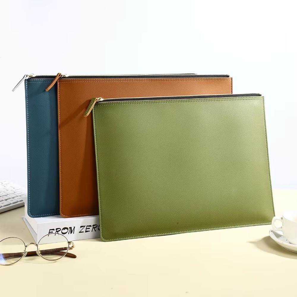 A4 Business Briefcase with Zip - Briefcase Leather Slim incelemesi ve fiyatı