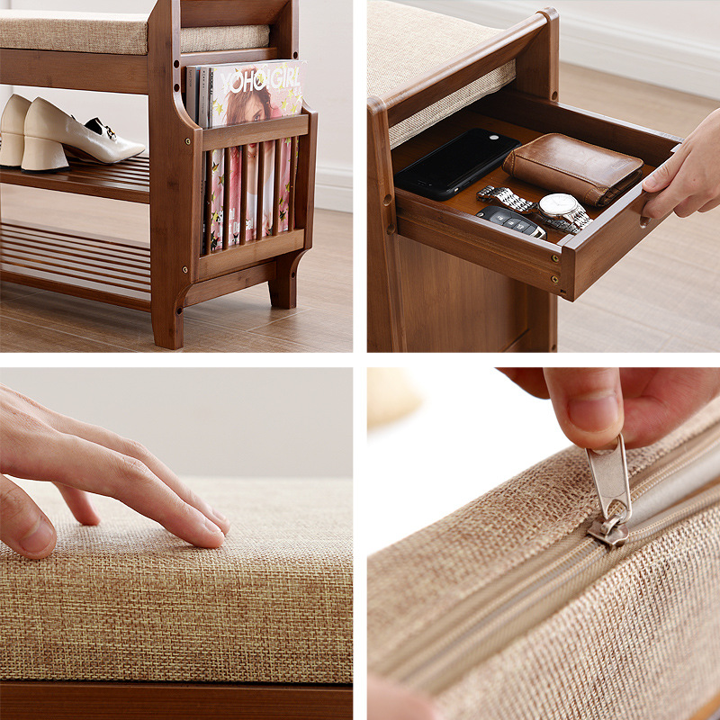 Retro style bamboo shoe cabine - Luxury Bags Entry Level incelemesi ve fiyatı