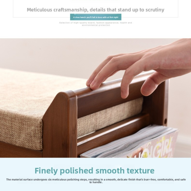 Retro style bamboo shoe cabine - Luxury Bags Entry Level incelemesi ve fiyatı