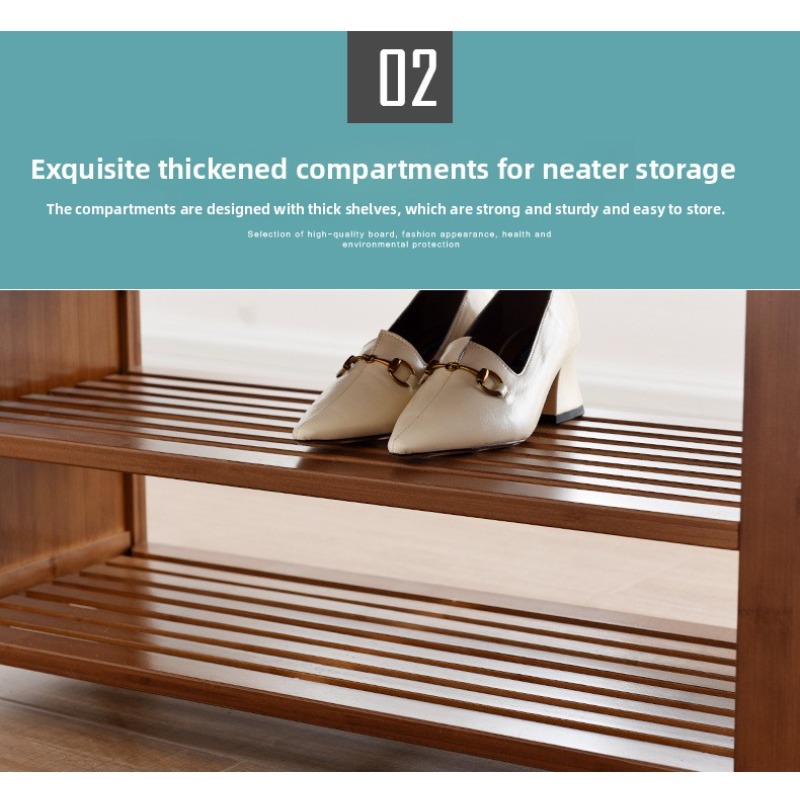Retro style bamboo shoe cabine - Luxury Bags Entry Level incelemesi ve fiyatı