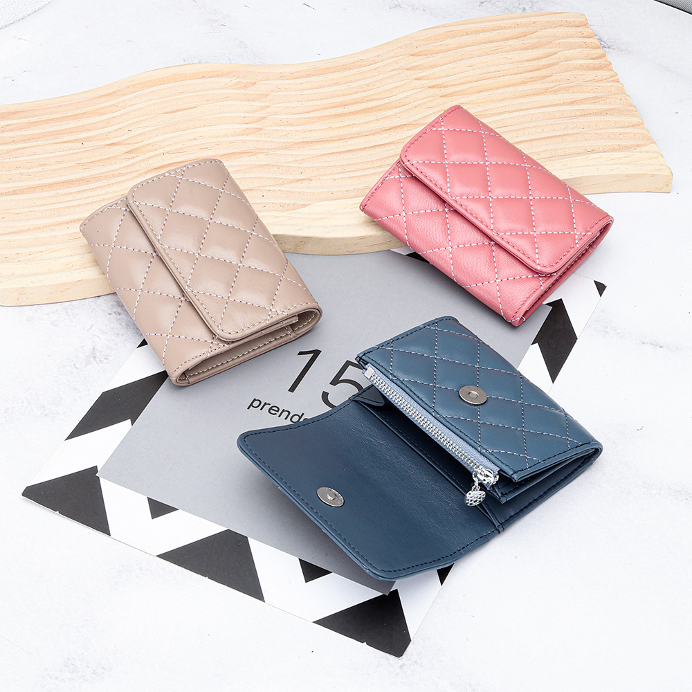 Sheepskin Quilted Card Holder  - Luxury Bags Brand Names incelemesi ve fiyatı