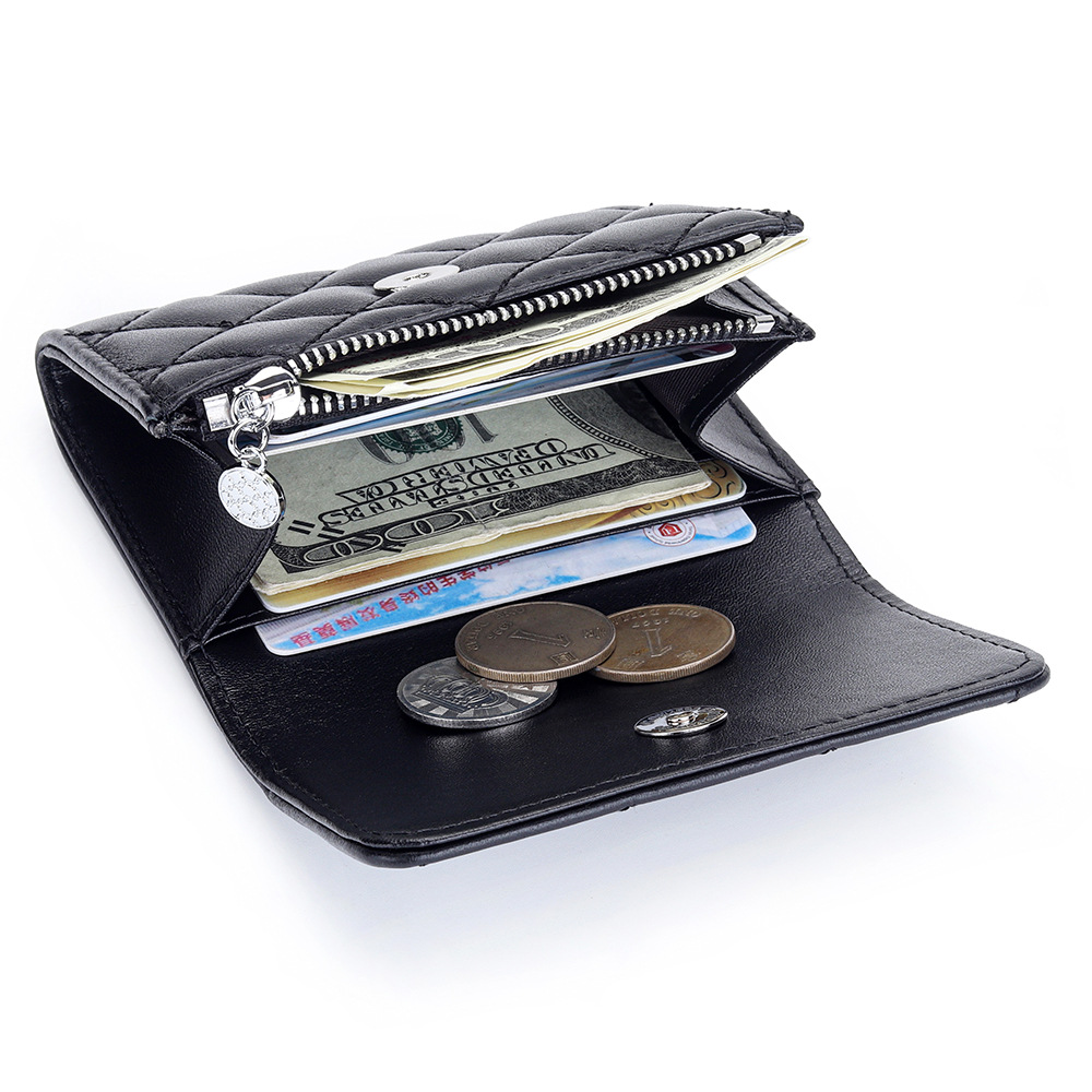 Sheepskin Quilted Card Holder  - Luxury Bags Brand Names incelemesi ve fiyatı