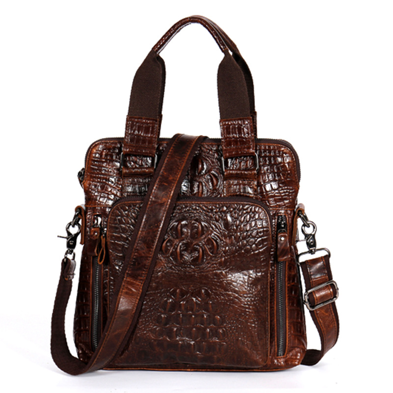 YETTIES Men's Slim Vertical La - Briefcase Leather Slim incelemesi ve fiyatı