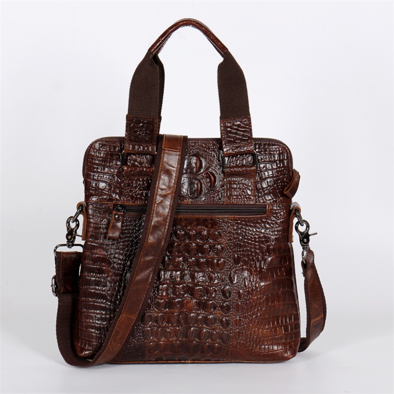 YETTIES Men's Slim Vertical La - Briefcase Leather Slim incelemesi ve fiyatı